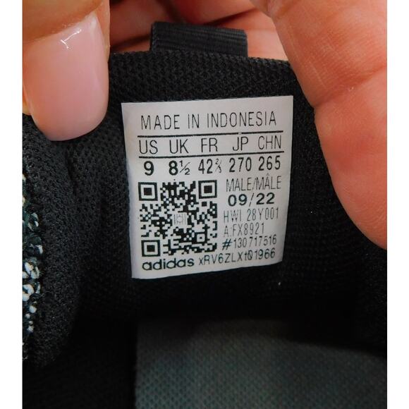 Adidas Athletic Puremotion Black/White Running Sneakers Cloudfoam Men's 9 New - Picture 9 of 10